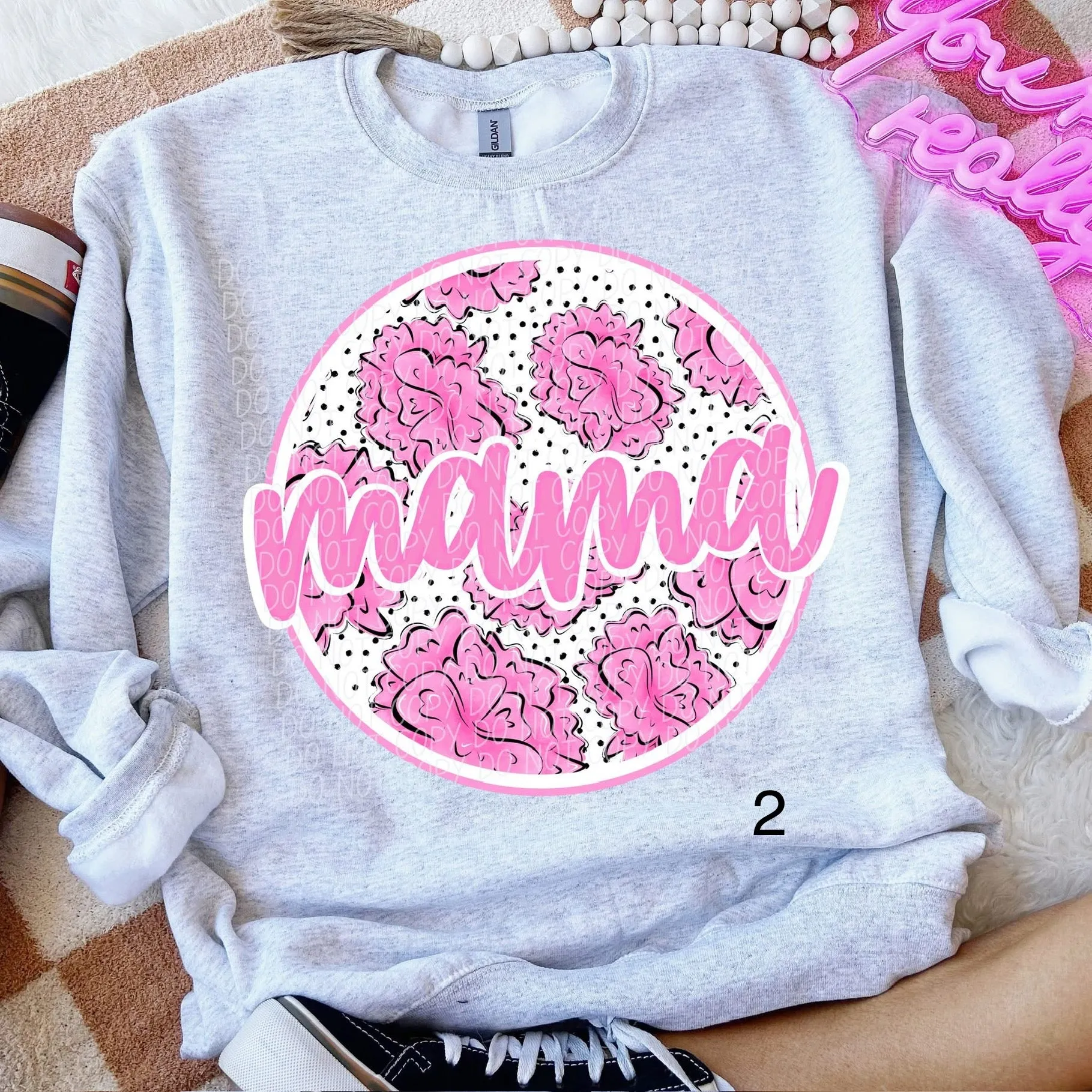 Mama Collection shirt - florals and more