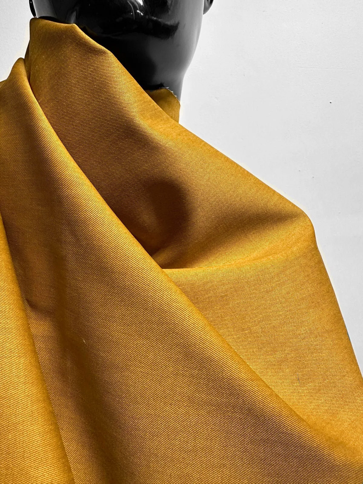 Marigold Coated Cotton Twill