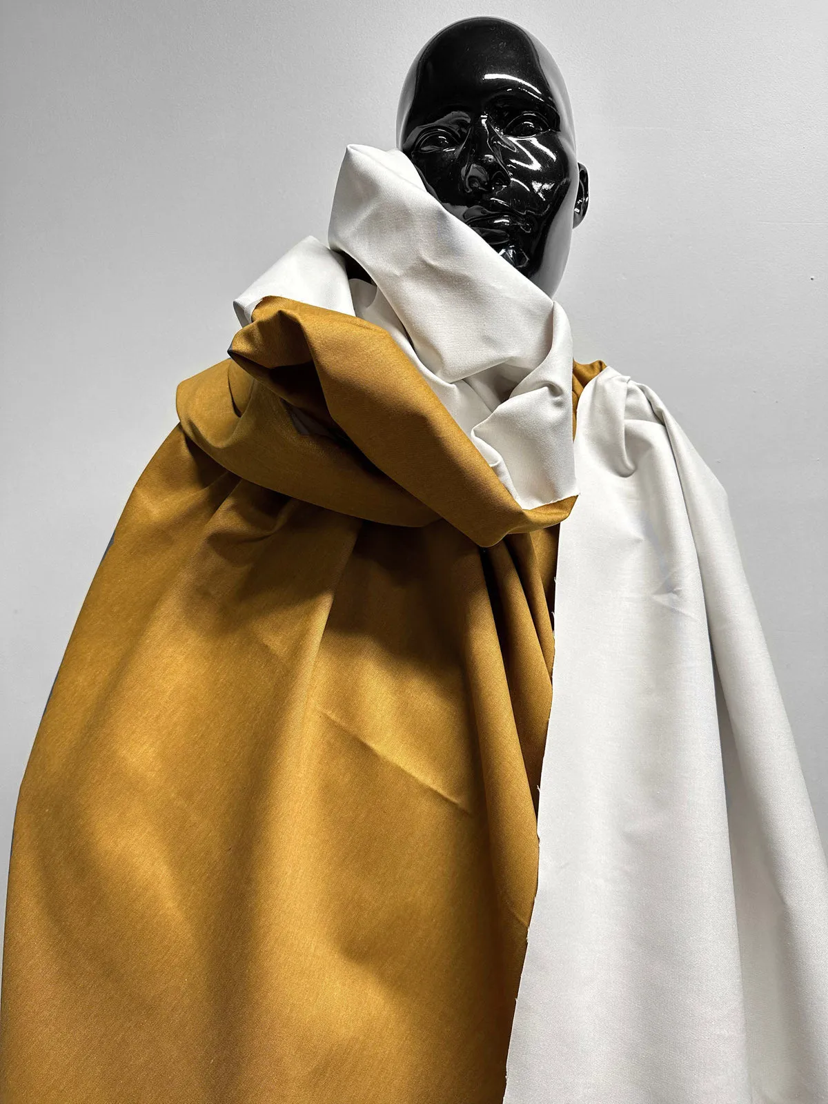Marigold Coated Cotton Twill