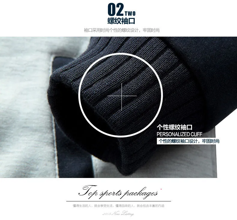 men casual hoodies harajuku the man's streetwear jackets 2019 casual fleece winter sweatshirts fitness tracksuits coat