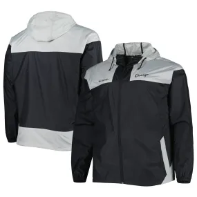 Men's Full Zip Windbreaker Columbia Black Chicago White Sox Flash Forward Challenger Omni-Shade