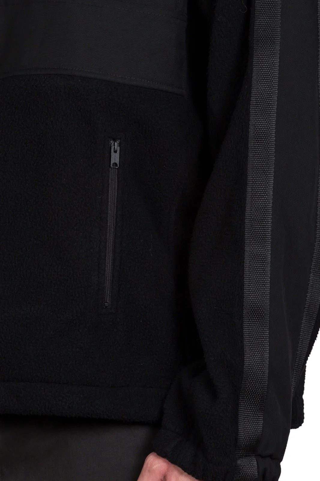 Nylon And Polar Fleece Pullover