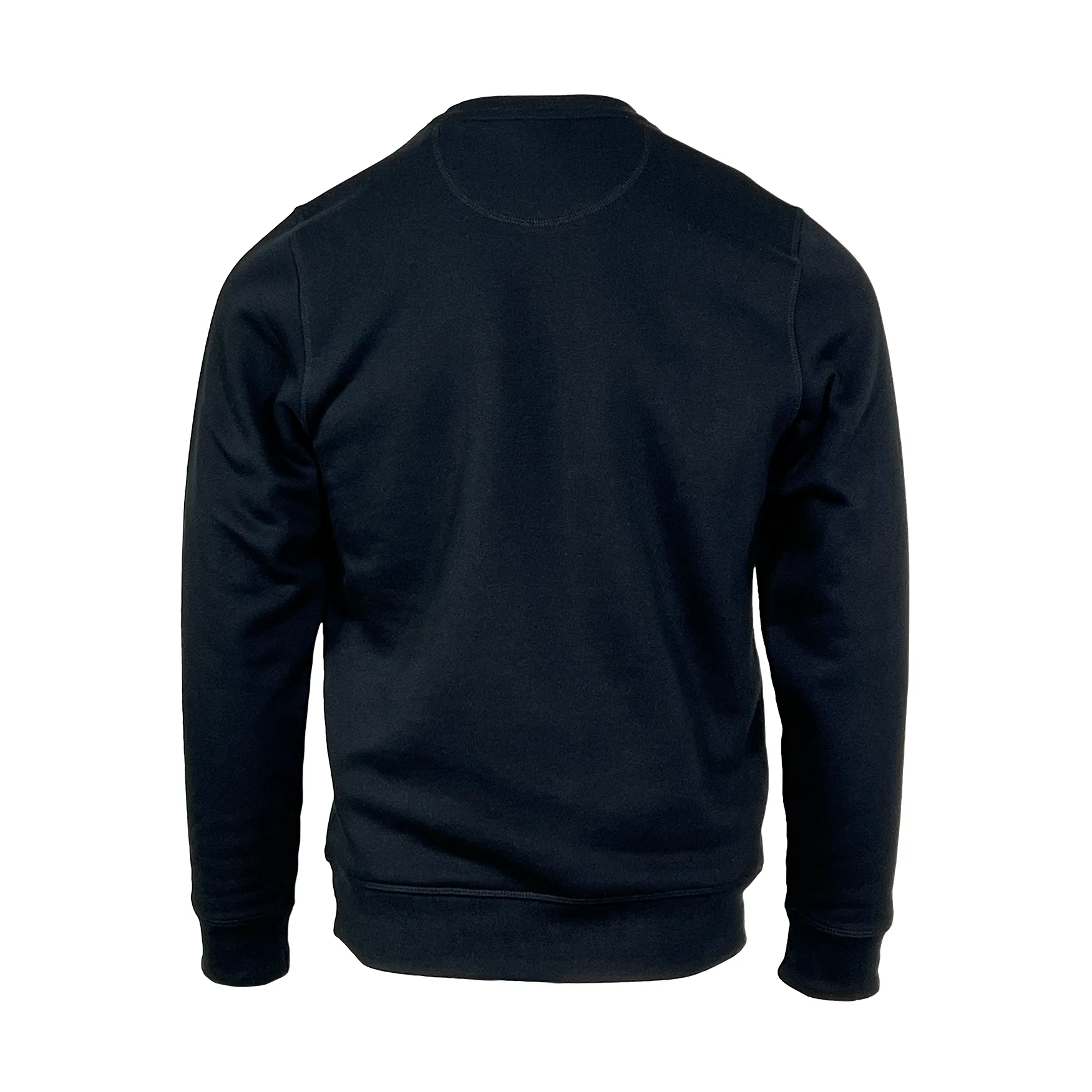 Omnitau Kid's Team Sports Crew Neck Cotton Sweatshirt - Black