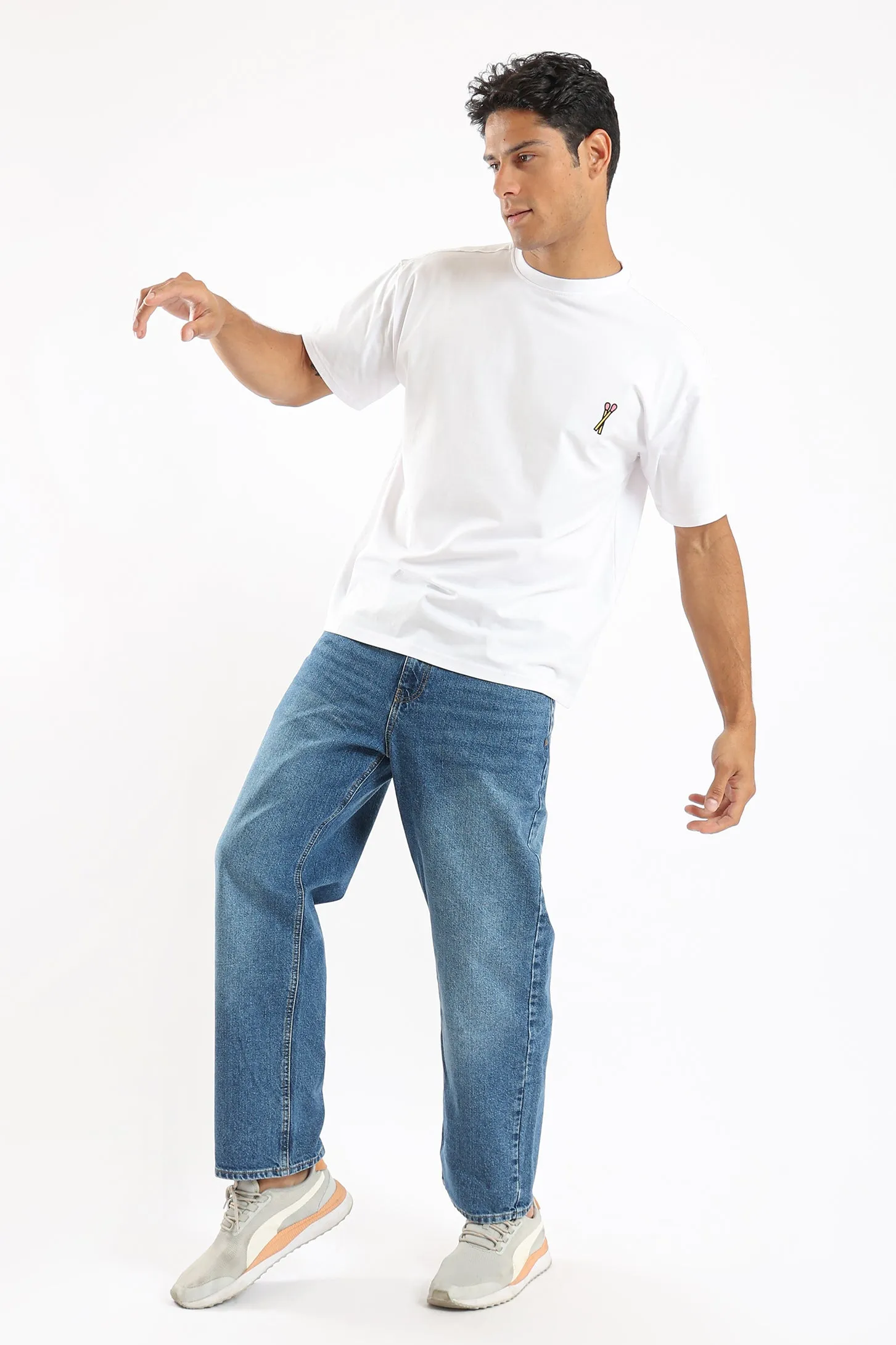 PERFECT MATCH OVERSIZED UNISEX TEE