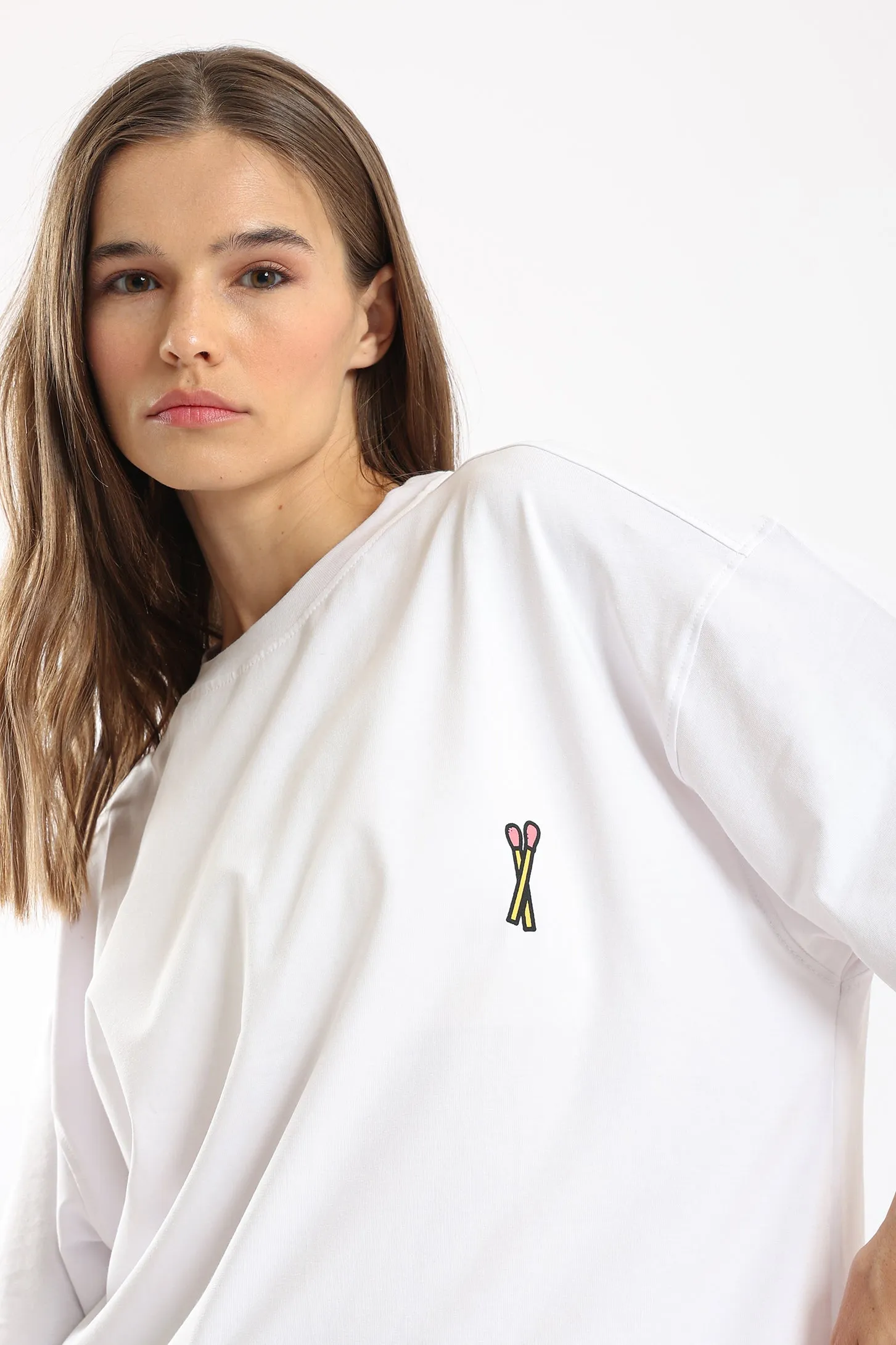 PERFECT MATCH OVERSIZED UNISEX TEE