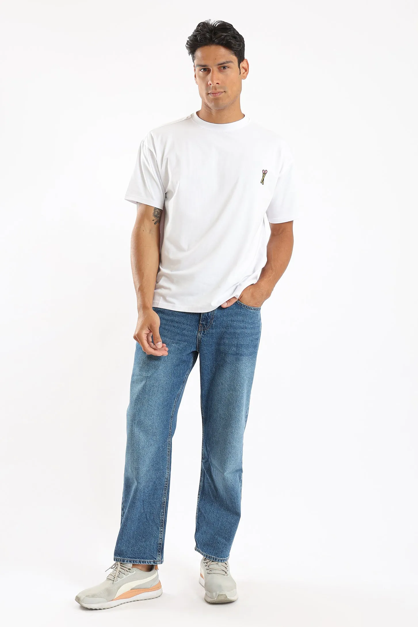 PERFECT MATCH OVERSIZED UNISEX TEE