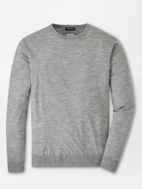 Peter Millar Excursionist Flex Crew in Gale Grey