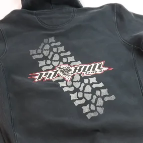 Pit Bull Tires - Black Hooded Sweatshirt Rocker Tread