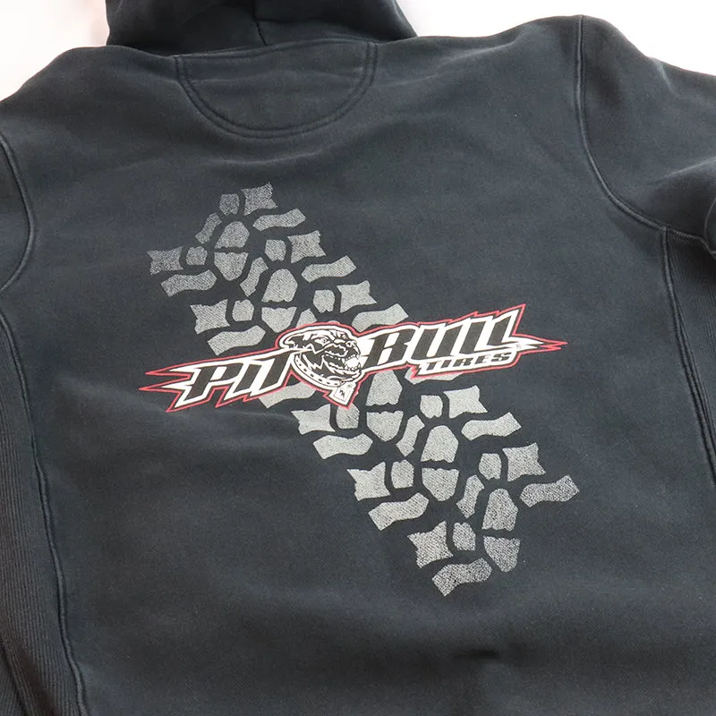 Pit Bull Tires - Black Hooded Sweatshirt Rocker Tread