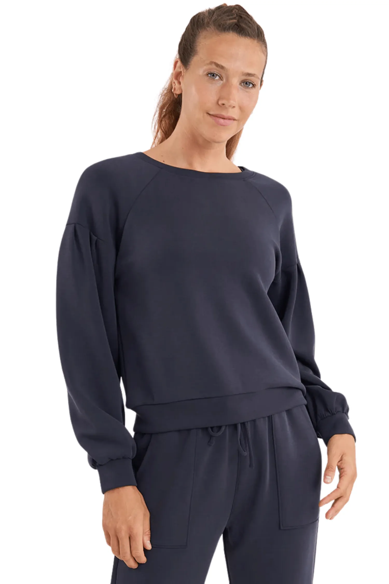 Pleated Pullover