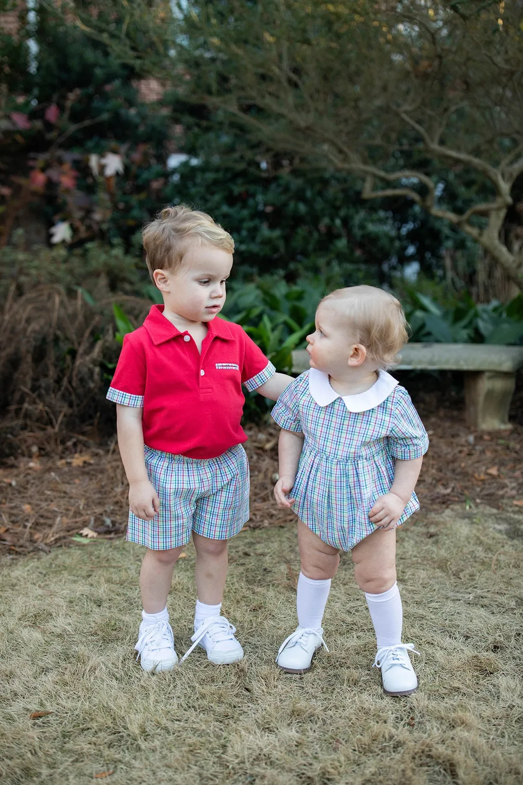 Primary Plaid Bubble