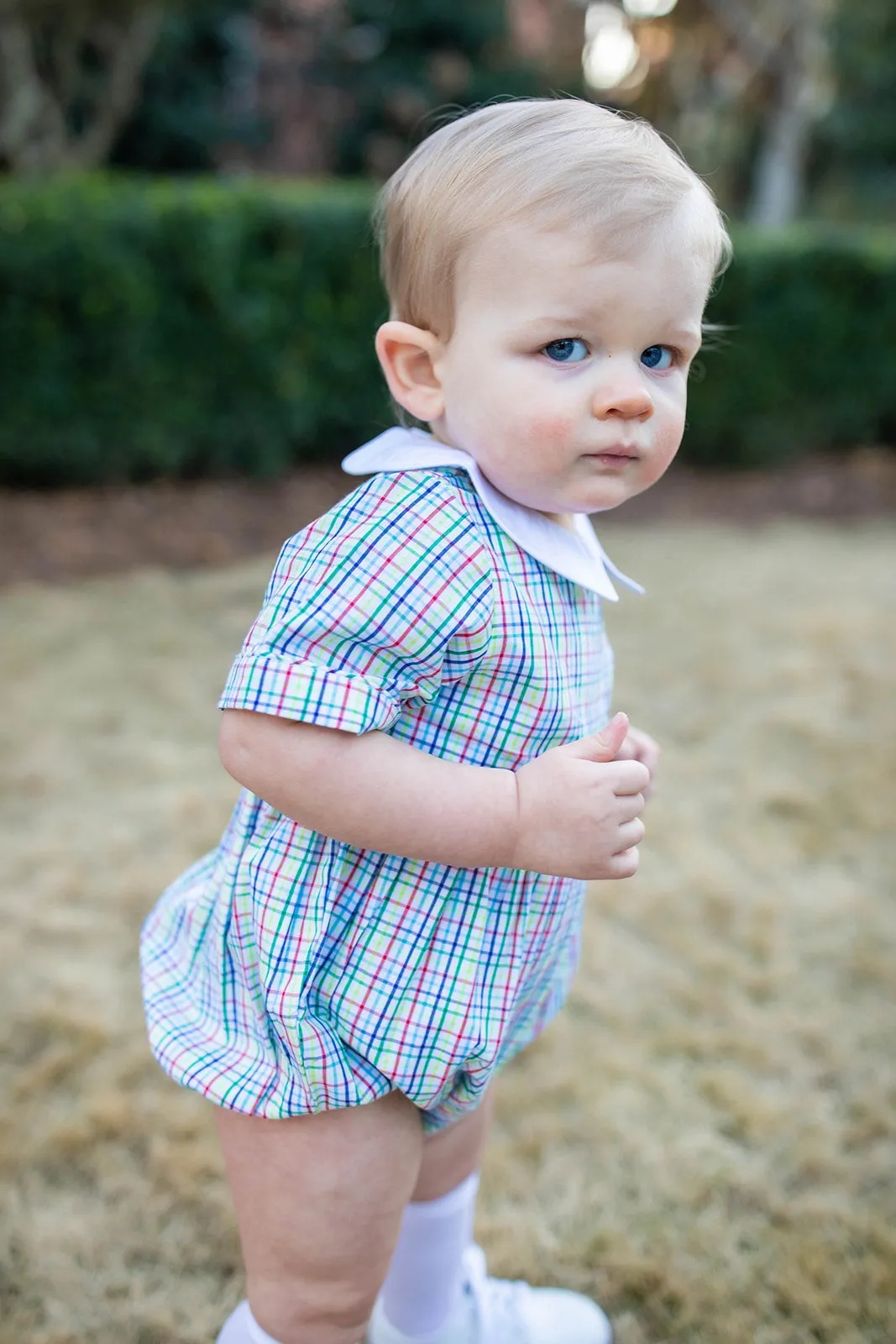 Primary Plaid Bubble