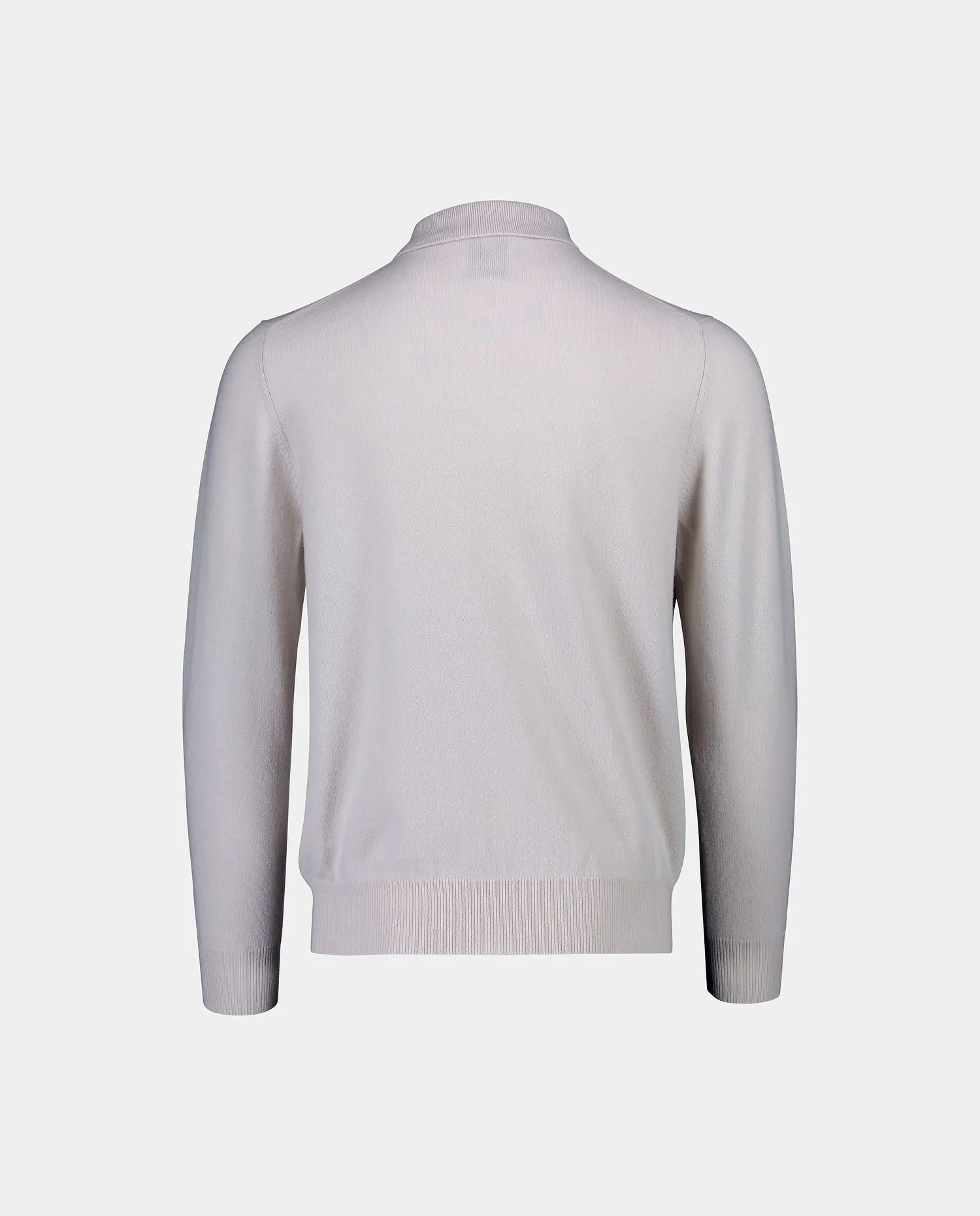 Pullover aus Cashmere in Creme - Gerade Passform