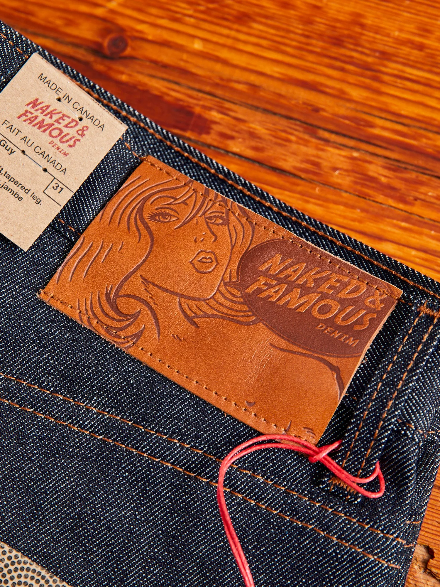 "Stretch Selvedge" 12.5oz Selvedge Denim - Easy Guy Fit