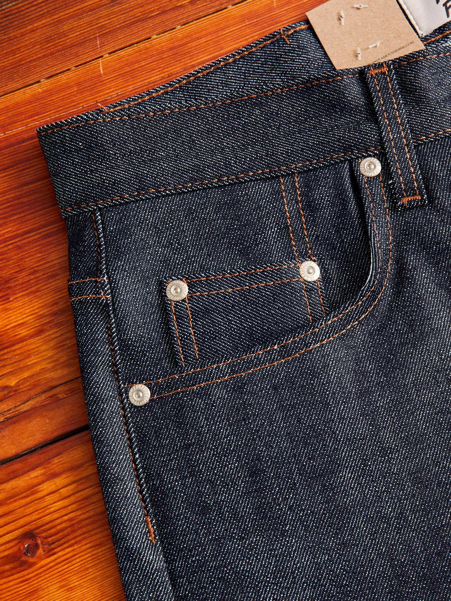 "Stretch Selvedge" 12.5oz Selvedge Denim - Easy Guy Fit