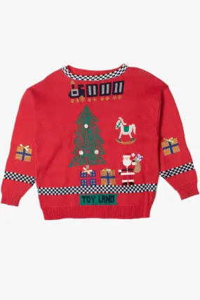 "Toy Land" Santa Train Ugly Christmas Pullover 61388