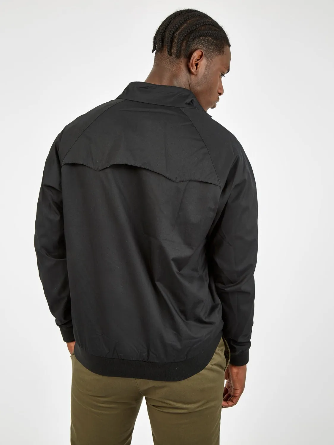 Signature Harrington Jacket - Black