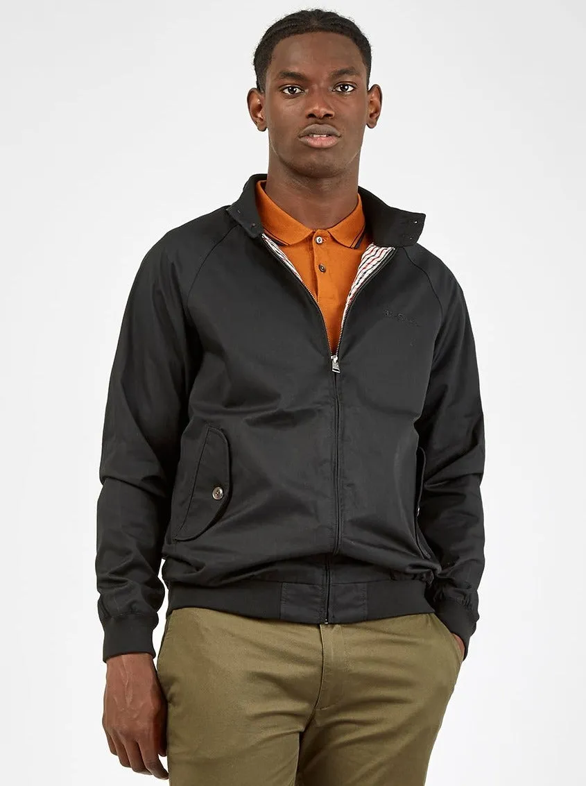 Signature Harrington Jacket - Black
