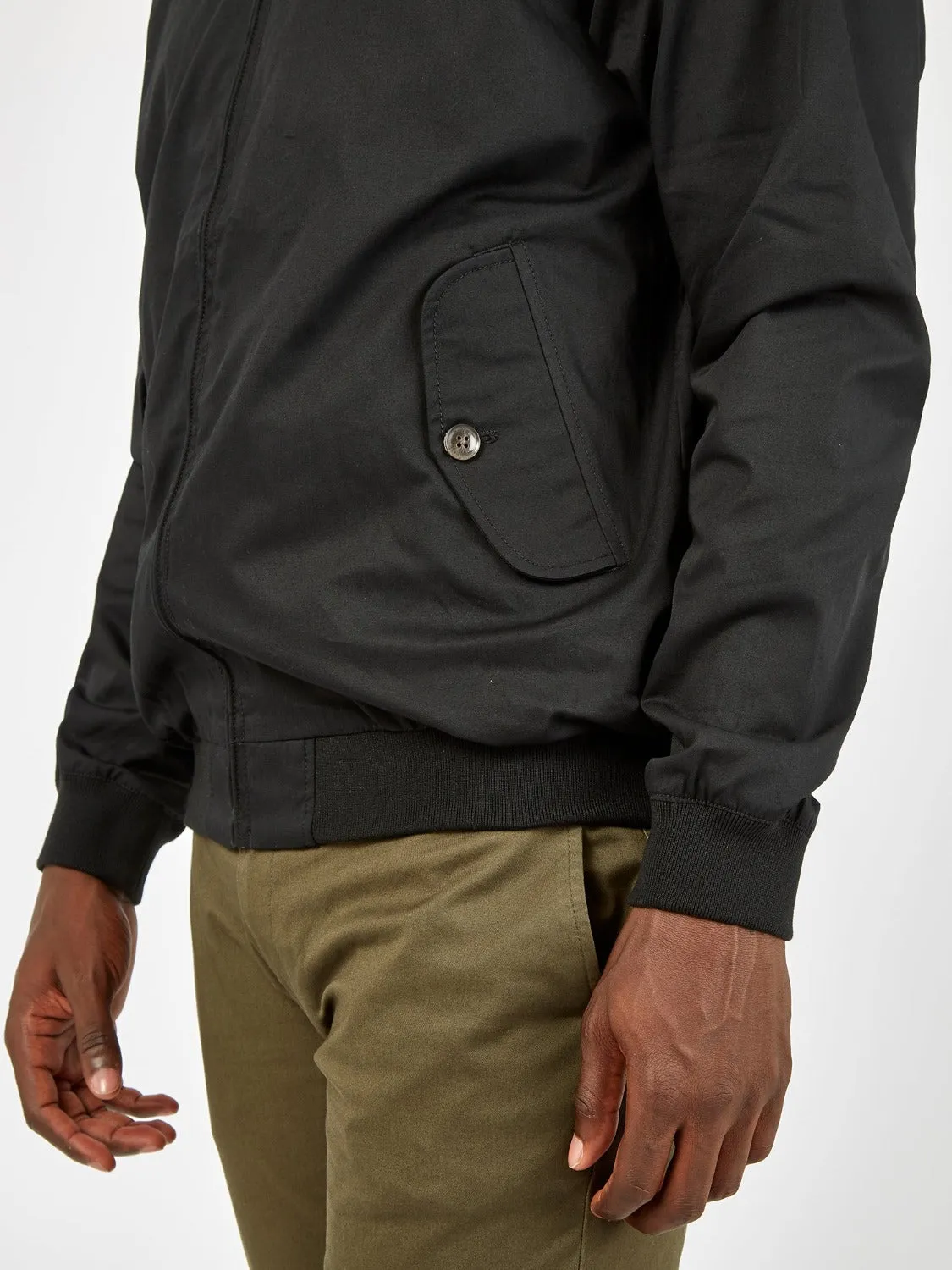 Signature Harrington Jacket - Black