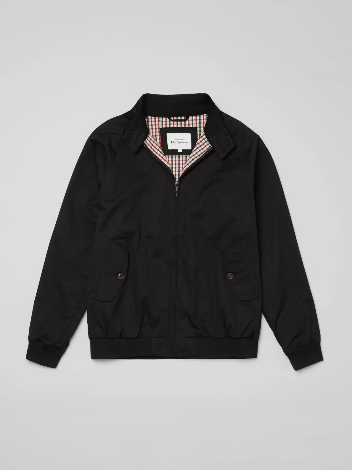 Signature Harrington Jacket - Black
