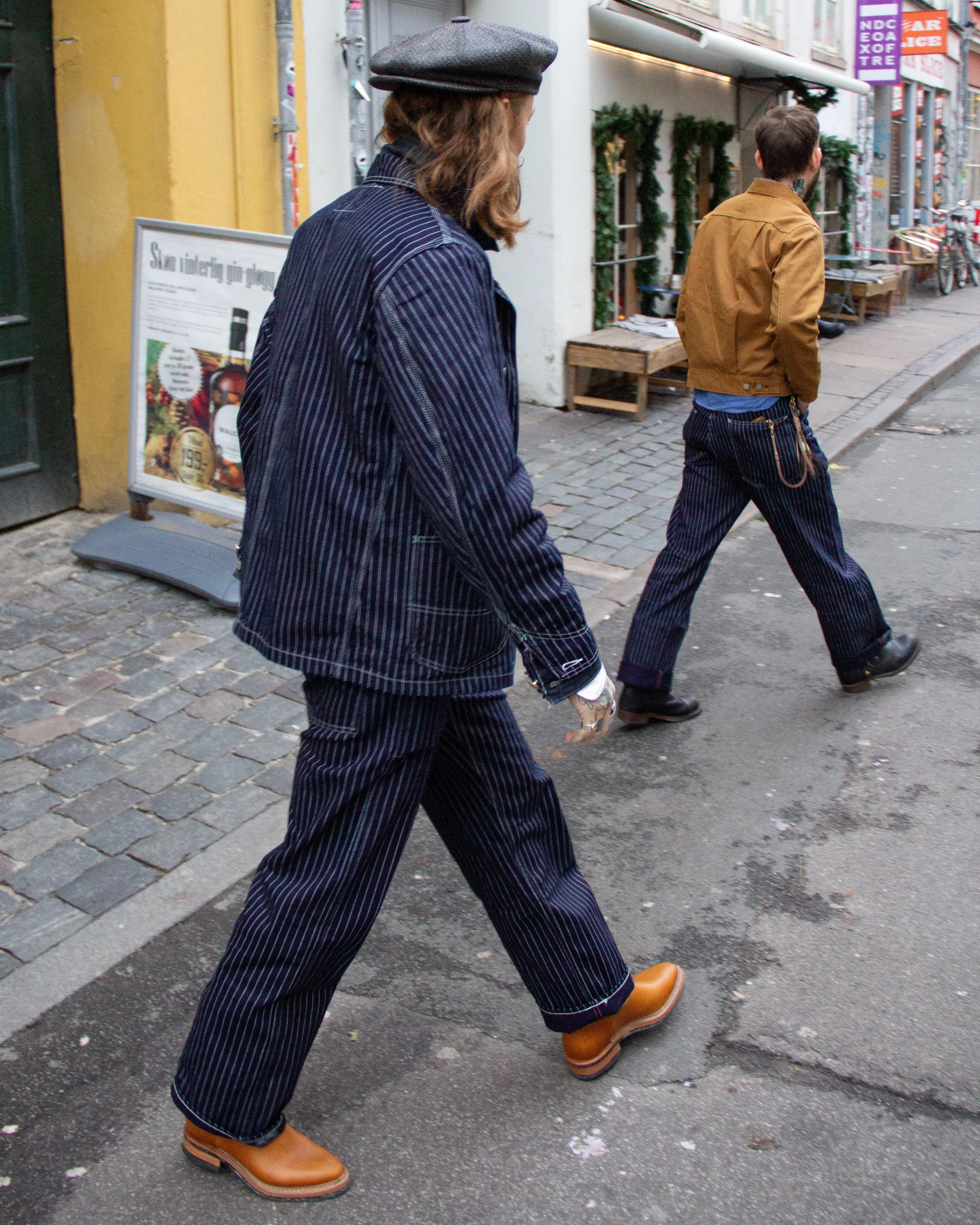 Sugar Cane, Engineer Pants, Wabash Stripe