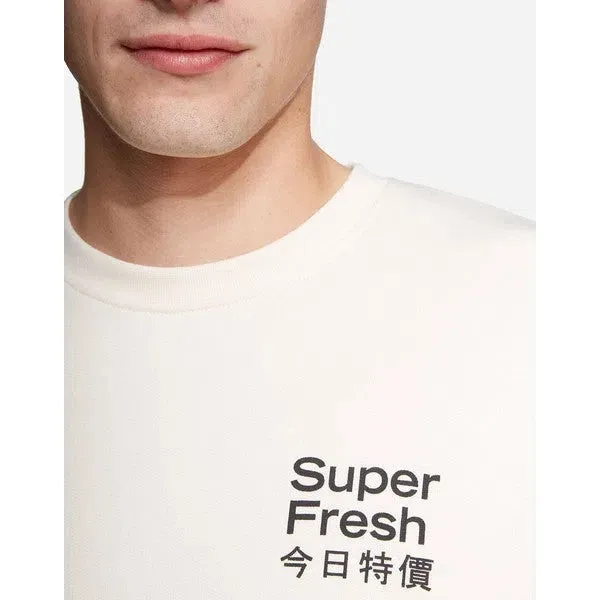 Super Fresh - Sommer Sweatshirt mit Backprint