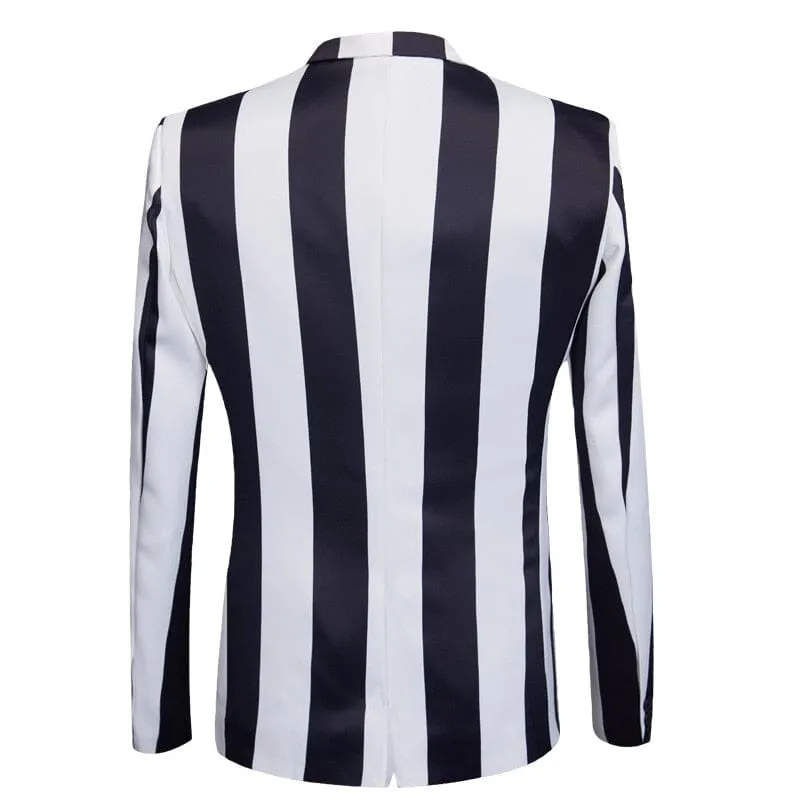 The Carlton Striped Slim Fit Two-Piece Suit
