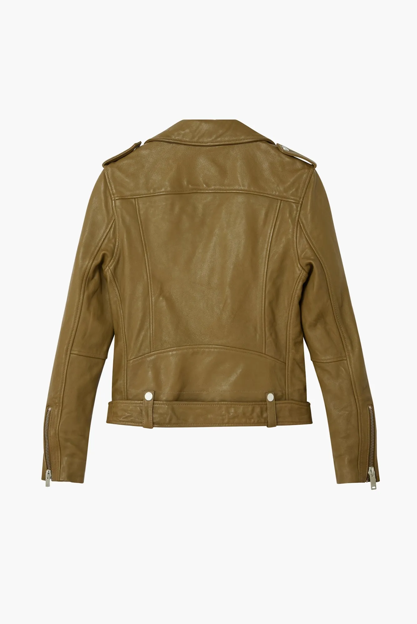The Deuce Biker Jacket | Aged Khaki