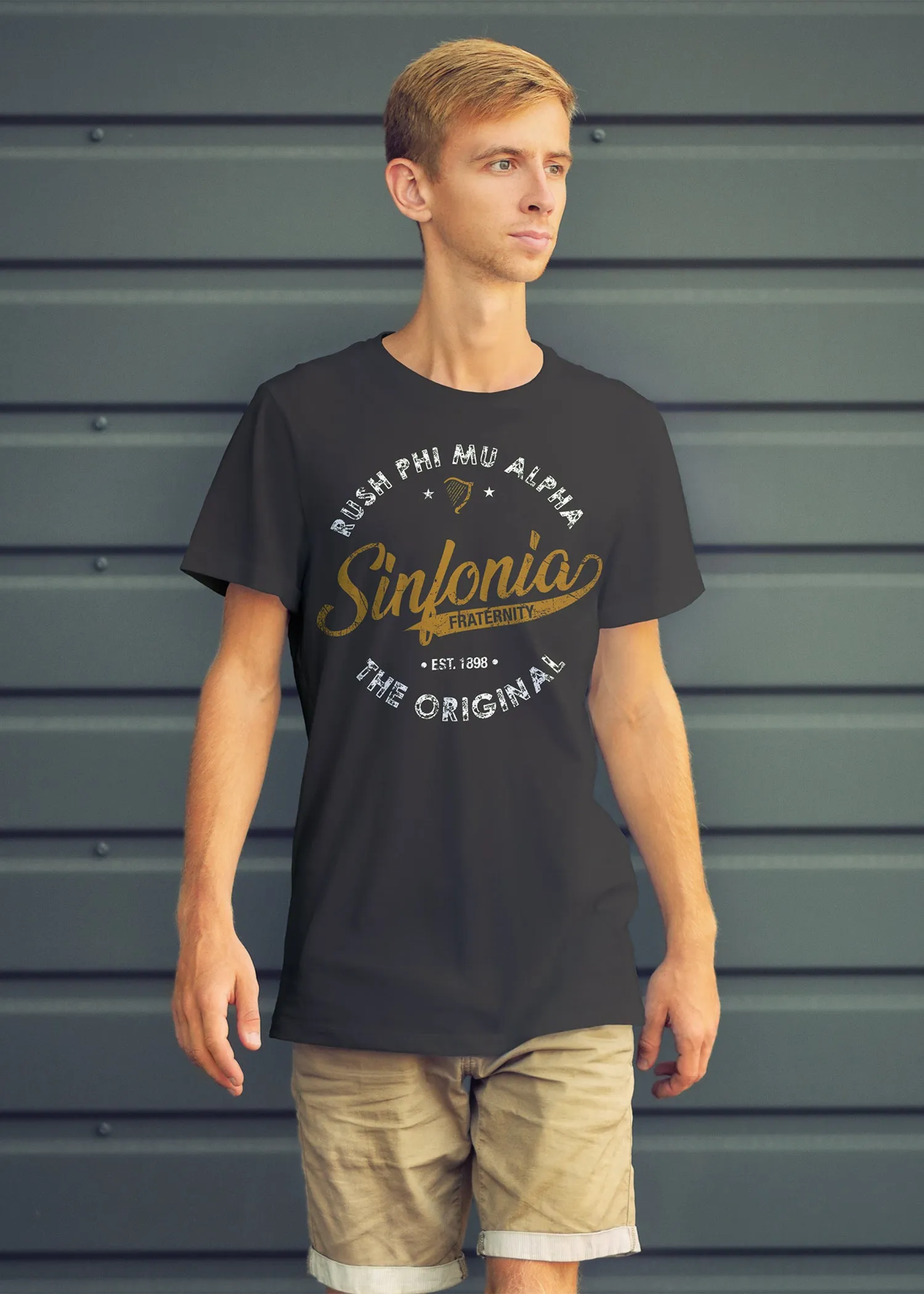 The Original - National Rush T-Shirt, Charcoal