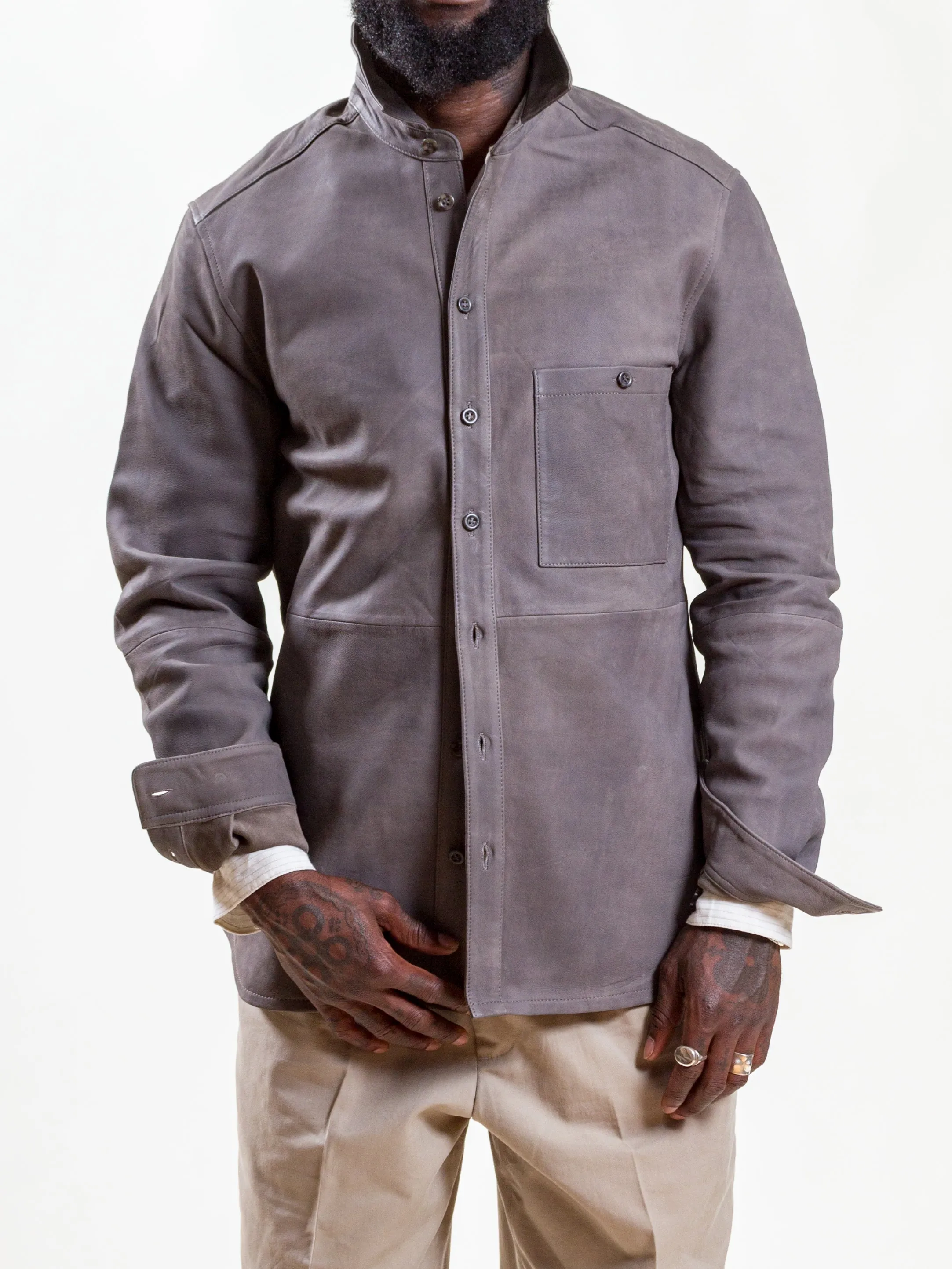 Uncle Bright, Mike Leather, Grey