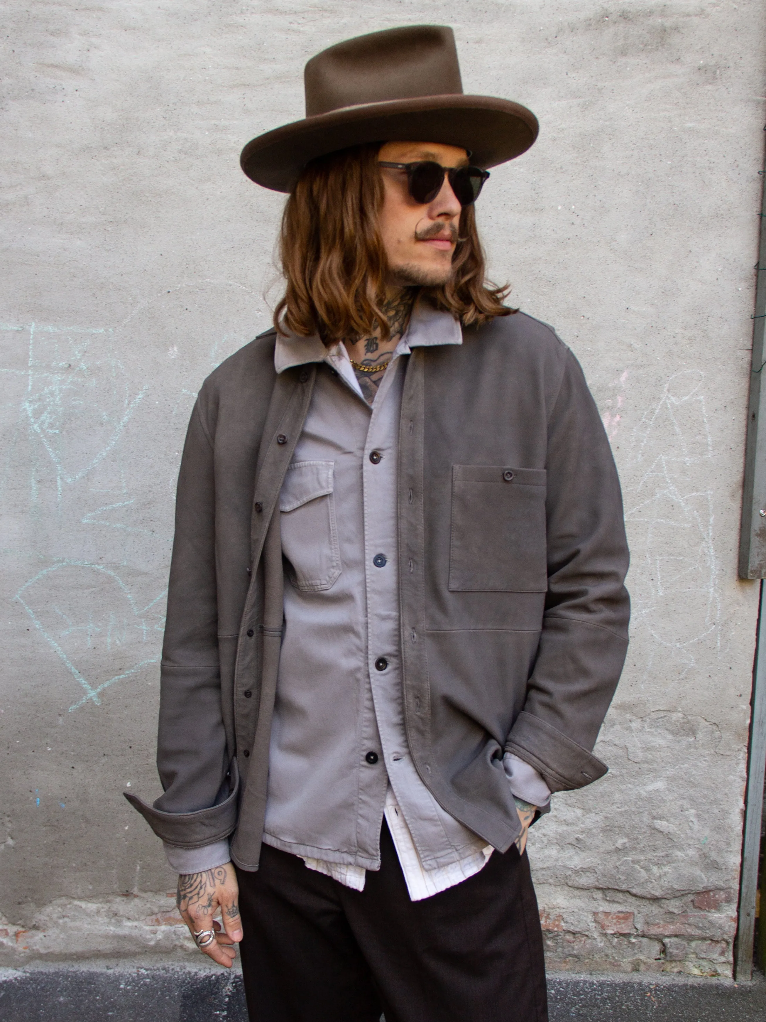 Uncle Bright, Mike Leather, Grey
