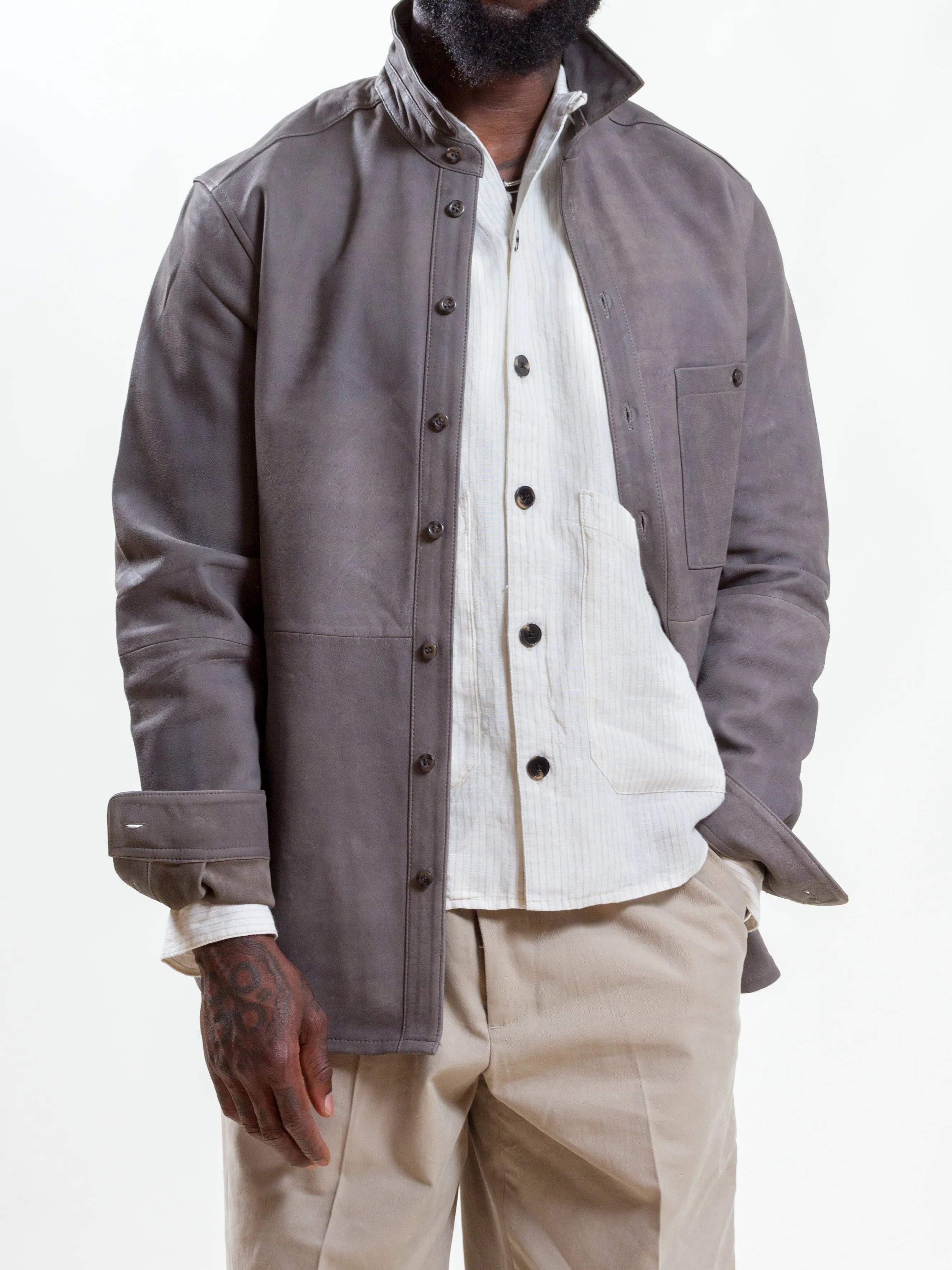 Uncle Bright, Mike Leather, Grey