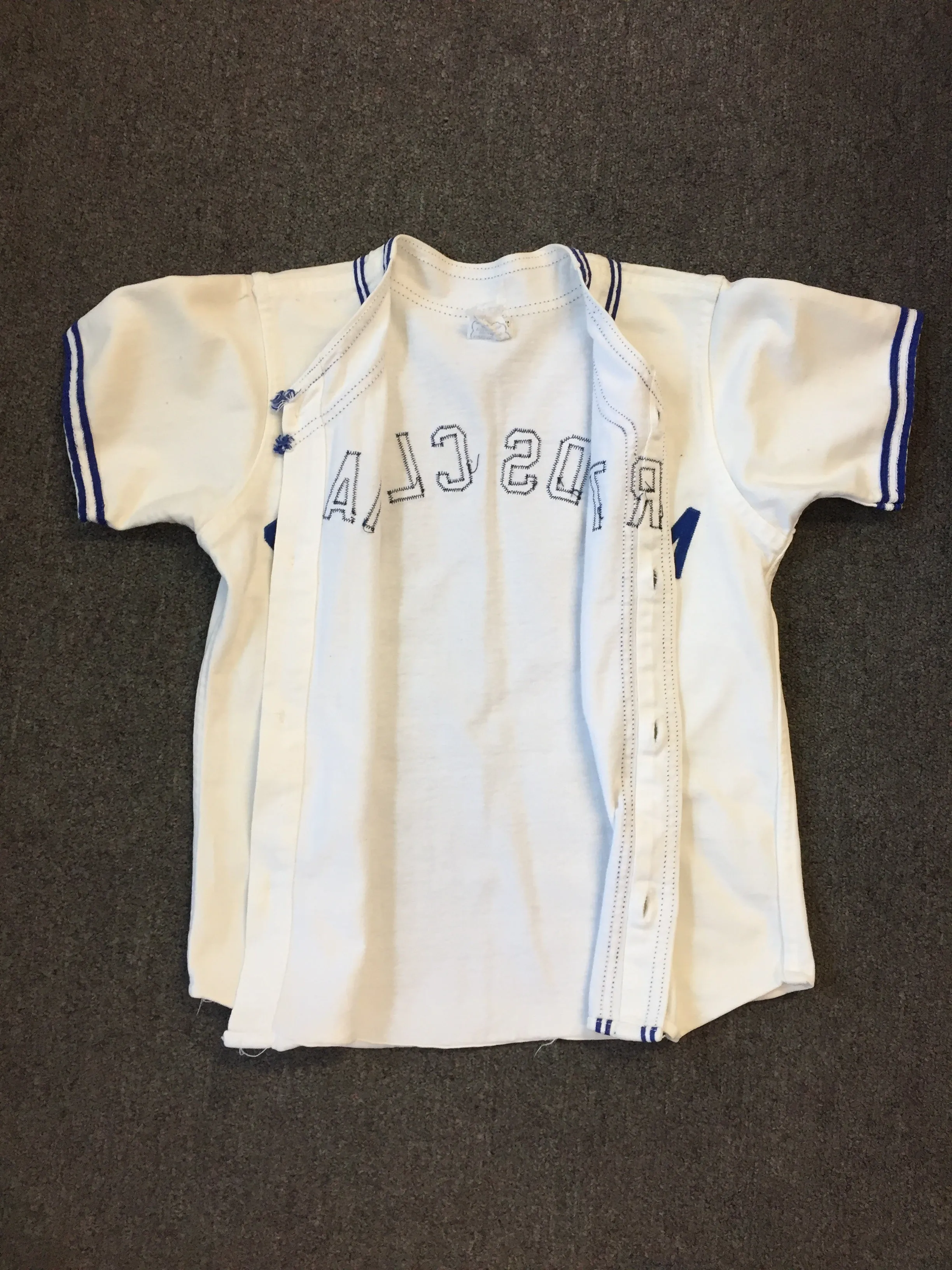 Vintage Vintage 1940's 50's St Martha Youth Baseball Uniform Dads Club School Church Sport