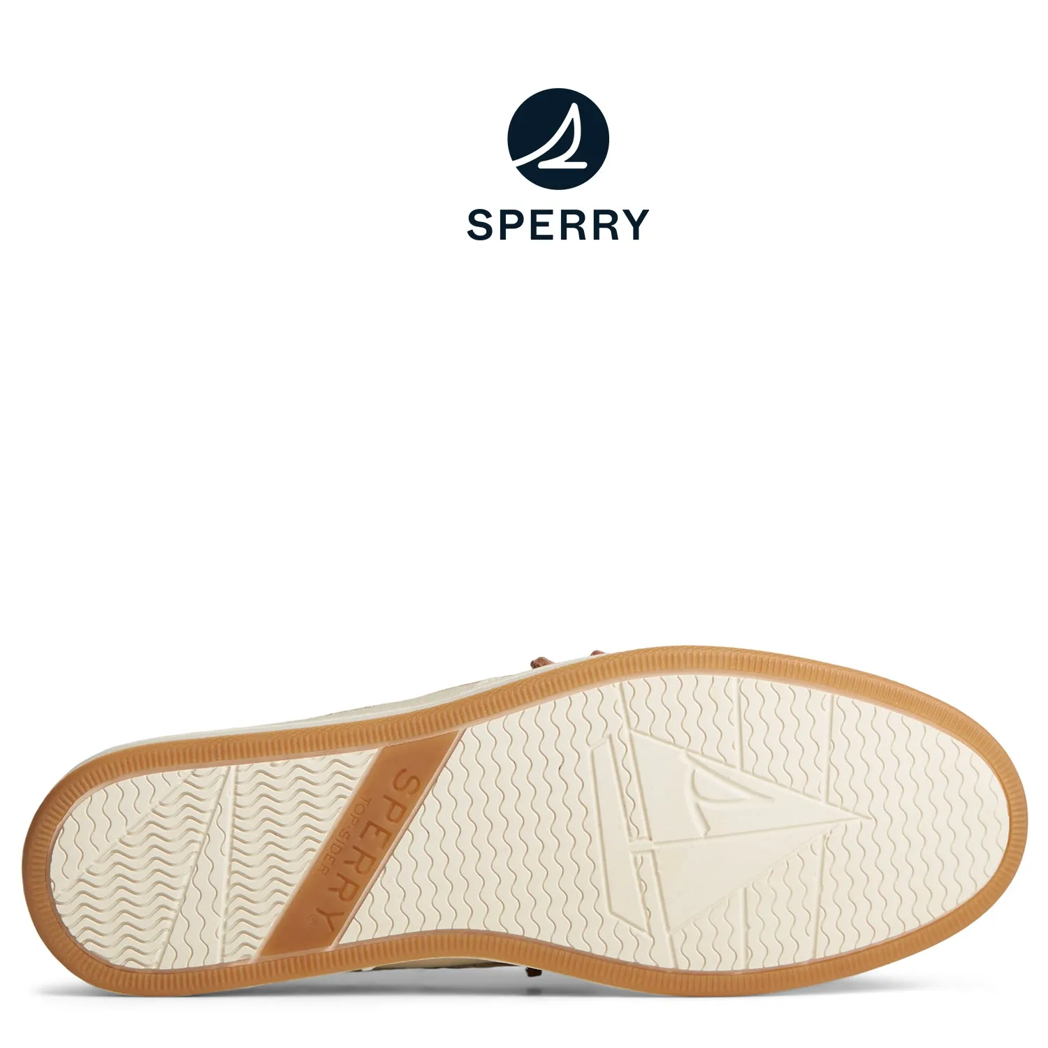 Women's CoastFish Textured Leather Boat Shoe Off White (STS89138)